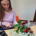 YP doing Floristry