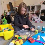 Creating with Playdough