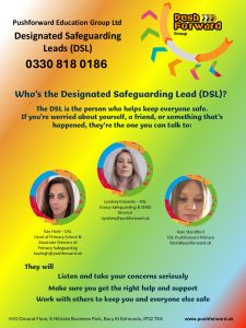 Details of our Primary Safeguarding Leads Call 0330 818 0186 if you need to make contact