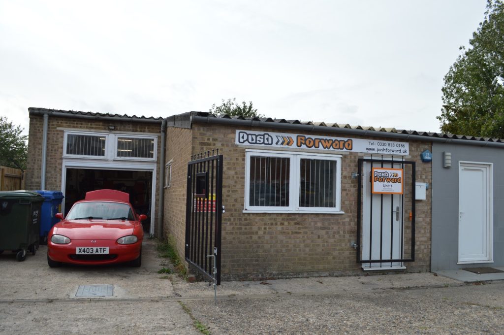 Our Garage workshop at Newmarket 1