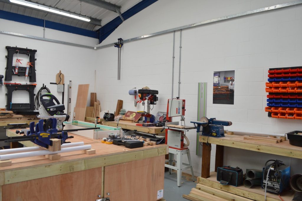 Photo of the inside of our Newmarket 2 unit
