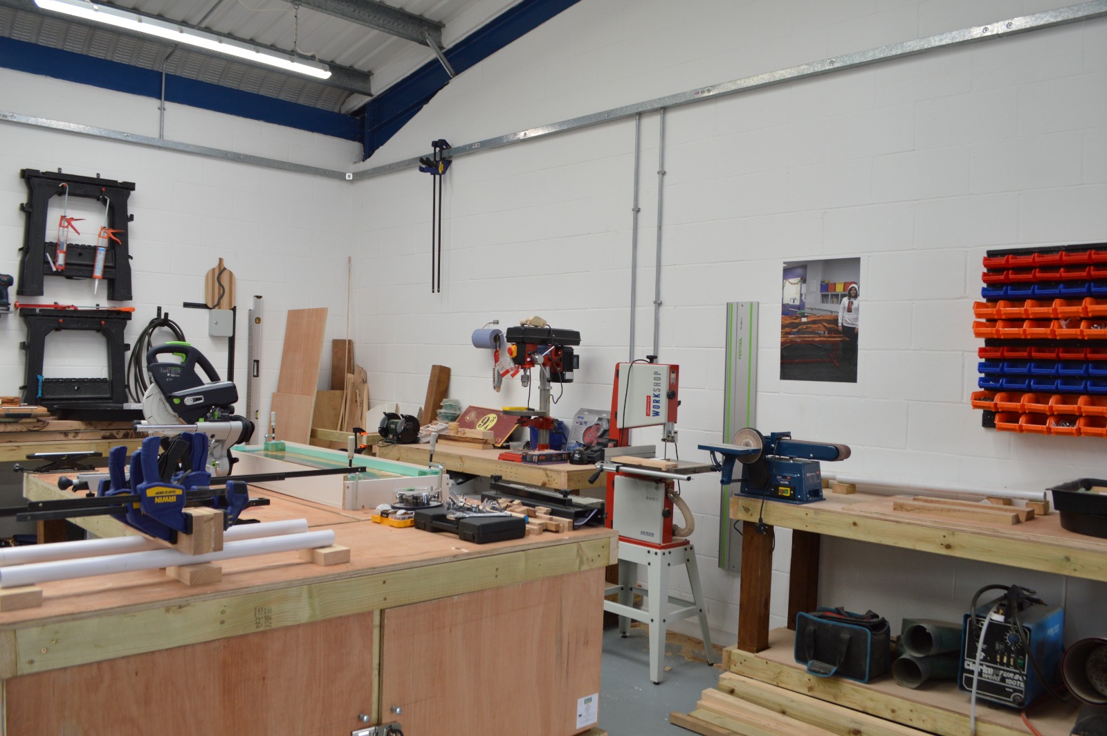 Photo of the inside of our Newmarket 2 unit